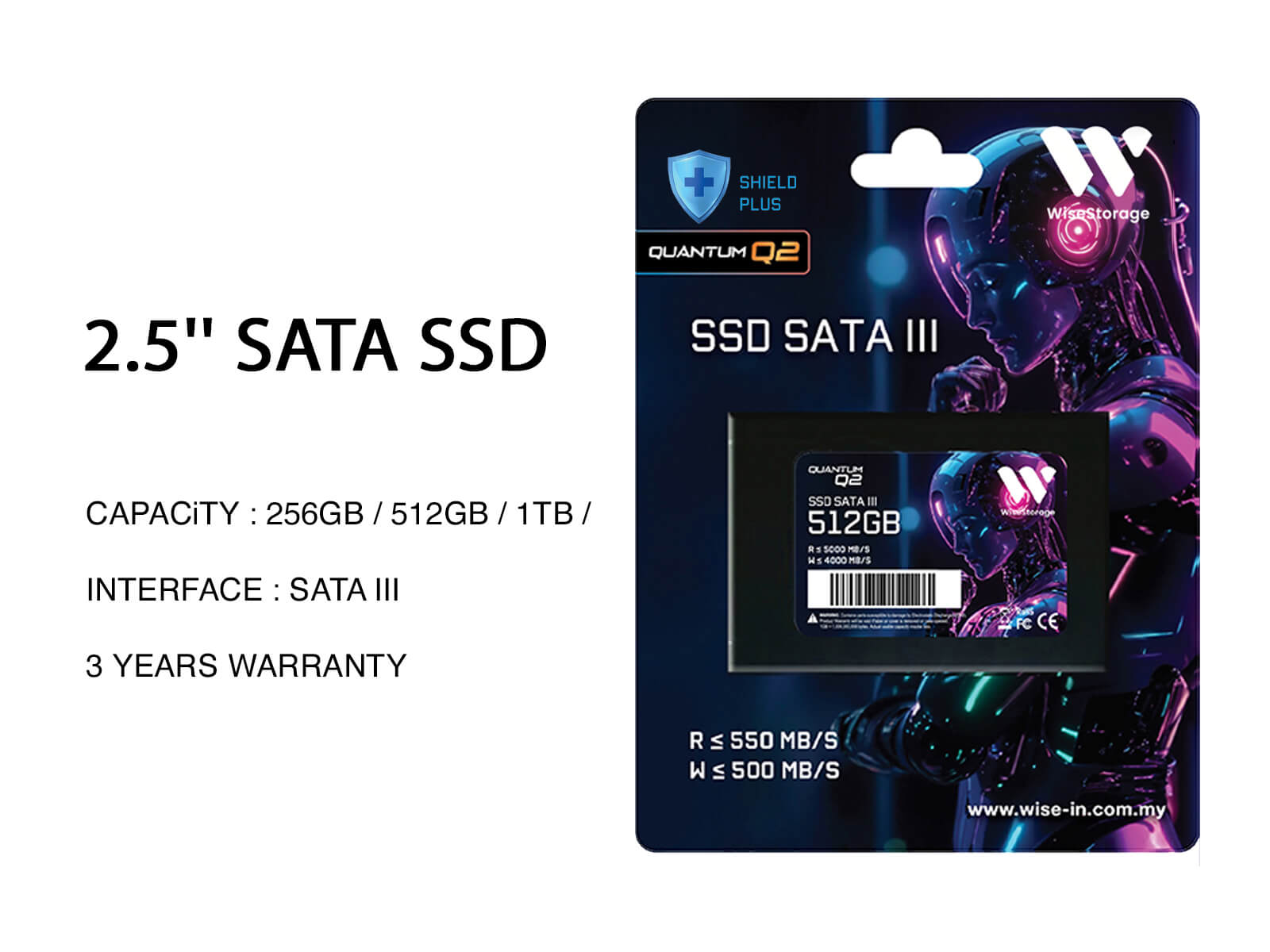 Quantum Q2 2.5" SATA SSD