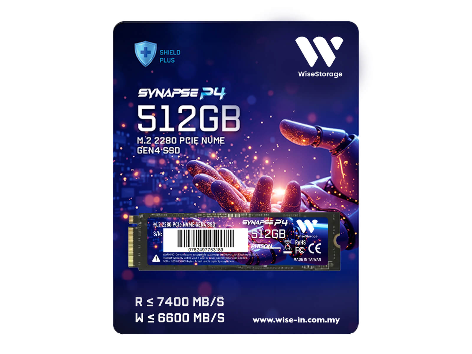 SYNAPSE P4 PCIe 4.0 NVMe